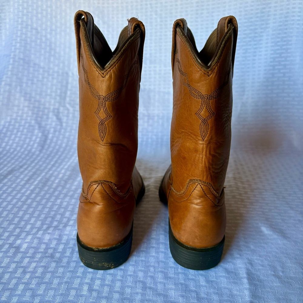 ARIAT || 6.5  Women’s Heritage Roper Boots Distressed Brown Leather VGUC - Picture 2 of 9